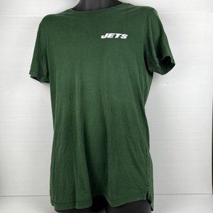 New York Jets NFL Licensed T-Shirt Mens M GreenWhite 5777